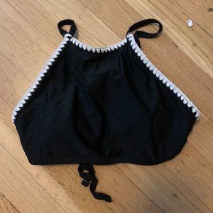 Black bikini top